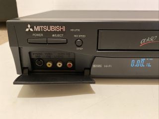 Mitsubishi HS - U776 VCR Player Recorder Hi - Fi VHS Hi - Fi 2