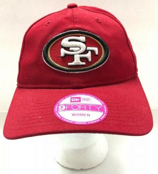 Era Women’s 9forty Nfl San Francisco 49ers Red Adjustable Har