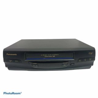 Panasonic Omnivision Pv - 4520 Vcr Cassette Recorder Vhs Player - And
