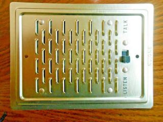 Nib Nos Vintage Nutone 2006 " B " Unit Intercom - Radio Door Remote Speaker Assemb