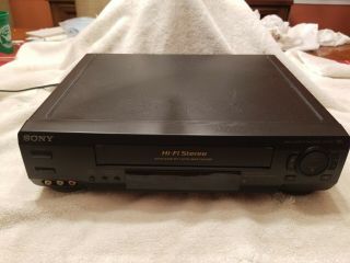 Sony Slv - N50 Vhs Vcr Player Recorder No Remote Great