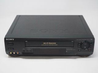 SONY SLV - N50 VHS VCR Player Recorder No Remote Great 2