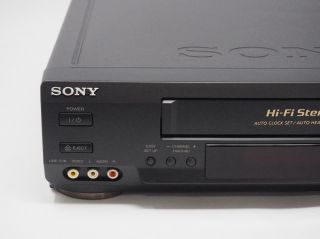 SONY SLV - N50 VHS VCR Player Recorder No Remote Great 3
