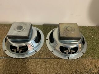 Pair 8” Acoustic Research Ar93q Speaker Woofers Need Foam Surrounds 8ohm