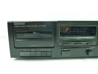 KENWOOD KX - W1060 Dual Cassette Deck Dolby NR Dubbing 2