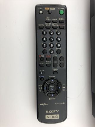 Sony SLV - AX10 VCR 4 - Head Hi - Fi VHS VCR Remote Cable & Blank PRISTINE 3