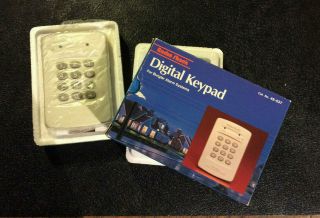 Vintage Radio Shack Safe House Digital Keypad 49 - 537 Old Stock