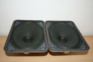Pair 10 " X 7 " Isophon Fullrange Speaker From Germany - Pictures
