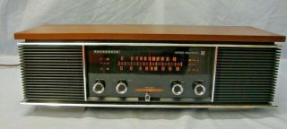 Mid Century Modern Panasonic Re - 7300 Am/fm Stereo Multiplex Radio Plays