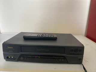Symphonic Sl2960 Vhs Vcr Video 4 Head Hi - Fi Stereo Player/recorder With Remote