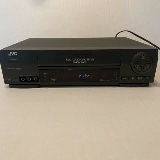 Jvc Hr - Vp58u Vcr 4 - Head Hi - Fi Vhs Player Video Cassette Recorder