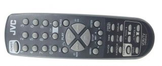 JVC HR - A591U Hi - Fi 4 - Head Stereo VHS VCR & AV Cable & Remote CLEANED & 2