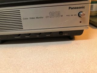 Panasonic Model CT - 1010M Color Video Monitor 2