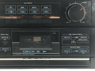 Panasonic SG - D16 Stereo Music System Turntable Cassette Player Tuner 3