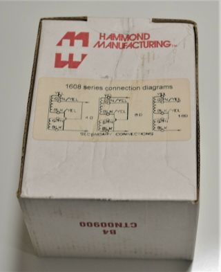 Nos Hammond 1608 Output Transformer For Tube Amplifier