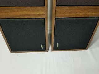 Vintage 1977 Bose 301 Series I Direct Reflecting Speakers Left & Right Pair 2