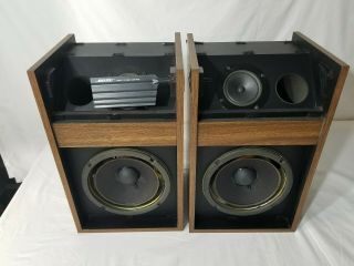 Vintage 1977 Bose 301 Series I Direct Reflecting Speakers Left & Right Pair 3
