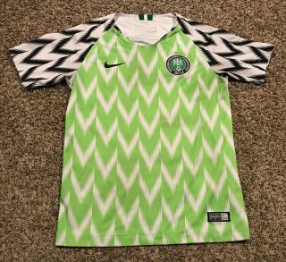 Nike Dri Fit Nigeria Football Federation Youth M Soccer Jersey 2018 A15
