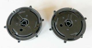 TWO TEAC TZ - 612A 1/4in Tape NAB Hub Adapters - No spacer rings 2