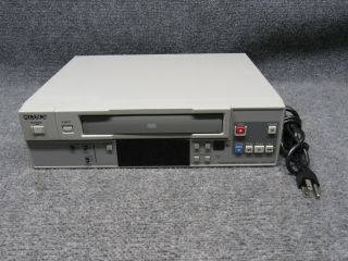 Sony Svo - 1430 4 - Head Vhs Vcr Professional Video Cassette Recorder