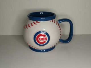 Boelter Brands Licensed Chicago Cubs 3d Baseball Shaped Coffee Mug Cup