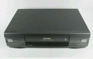 Toshiba M - 624 Vhs/vcr Video Cassette Recorder & Player,  4 Head Hi - Fi,  No Remote