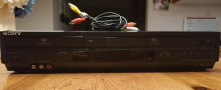 Sony Slv - D380p Dvd Player & Video Cassette Recorder Vhs No Remote