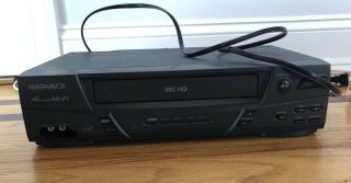MAGNAVOX 4 - Head Hi - Fi VCR VHS Player Recorder with Remote 2