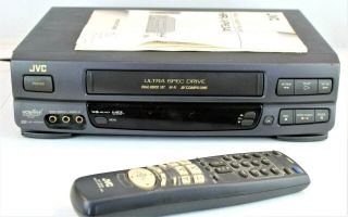 Jvc Video Cassette Recorder Hr - Vp634u &