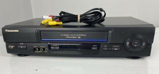 Panasonic VCR PV - V4601 4 Head Hi - Fi Stereo VHS VCR (No Remote) 2