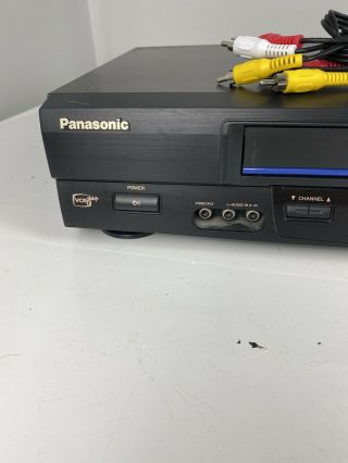 Panasonic VCR PV - V4601 4 Head Hi - Fi Stereo VHS VCR (No Remote) 3