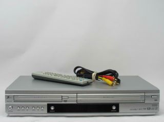 Zenith Xbv443 Dvd/vhs Vcr Combo Player W/ Remote Great