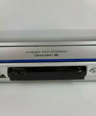Panasonic VCR,  Omnivision 4 - Head VHS Player & Recorder,  PV - V4523S,  NO REMOTE 2
