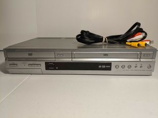 Sony Slv - D350p Vcr Dvd Combo Player Recorder 4 Head Hifi/