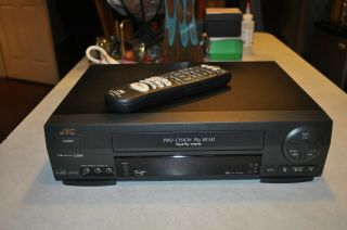 Jvc Pro - Cision Hr - Vp58u Vcr 4 - Head Hi - Fi Vhs Recorder Player With Remote & Cable