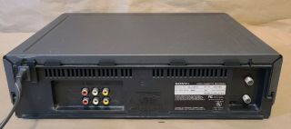 Sony SLV - AX10 VCR 4 - Head Hi - Fi VHS Video Cassette Recorder Player W/ Cables 2