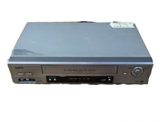 Sanyo Vcr Vwm - 900 4 Head Hi - Fi Stereo Vcr Vhs Player Video Cassette Recorder