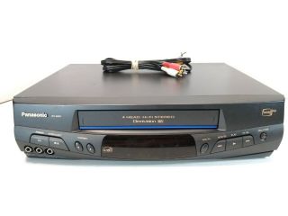 Panasonic Pv - 8451 Vcr 4 - Head Hi - Fi Stereo Vhs Player No Remote