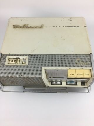 Vintage Wollensak T - 1515 Reel To Reel Tape Recorder Player No Cord