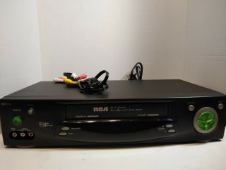 Rca Vr706hf Vcr Video Cassette Recorder 4 Head Hifi Stereo Vhs Player W/remote