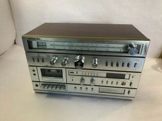 Soundesign Stereo Receiver & Cassette Recorder & 8 Track Player Model 5959