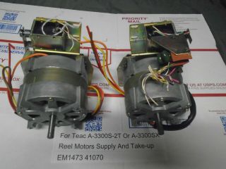 For Teac A - 3300s - 2t Or A - 3300sx Reel Motors Supply And Take - Up Em1473 41070