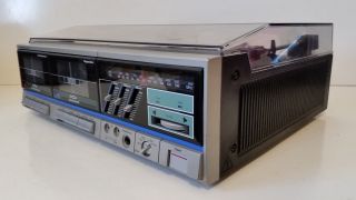 Vintage AM/FM/Dual Cassette/Turntable Stereo Receiver JCPenney 1758 3