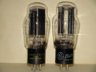 2 Sylvania 5z3 Vacuum Tubes Very Strong Matched Pair Results=2500/2480 2485/2415