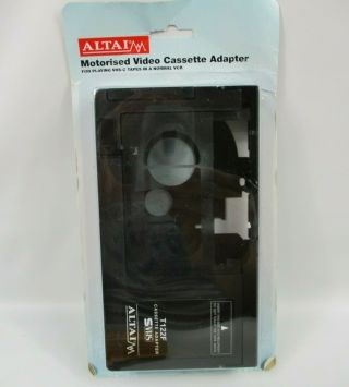 Altai Motorised Vhs - C Compact Video Cassette Tape Adaptor Battery Operated T122f