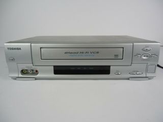 Toshiba W525 VCR VHS 4 Head HiFi - No Remote - PERFECTLY 2