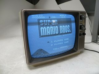 General Electric 12xj4104s 12 " Retro Gaming B&w Crt Tv Defective As - Is