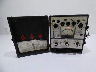 Vintage Seco Model 88 Grid Circuit & Tube Tester W/ Built - In Hard Case
