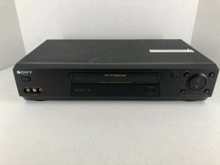 Sony Slv - N77 Vhs Vcr Video Cassette Recorder Hi - Fi Stereo