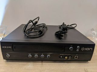 Ion Vcr 2 Pc Usb 2.  0 Vhs Video To Computer Transfer Converter